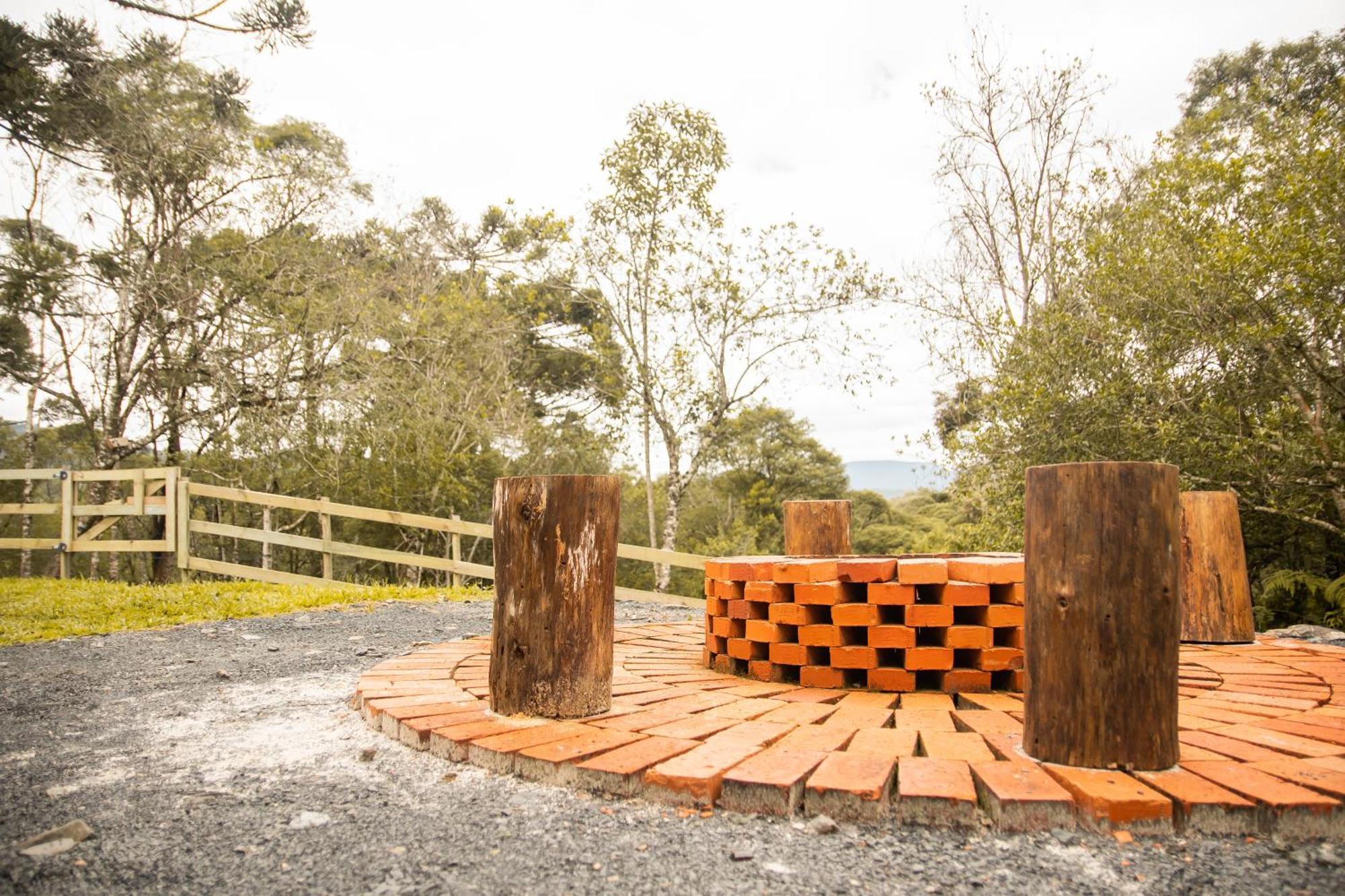 Cabana Com Hidromassagem Bom Retiro  Exteriör bild
