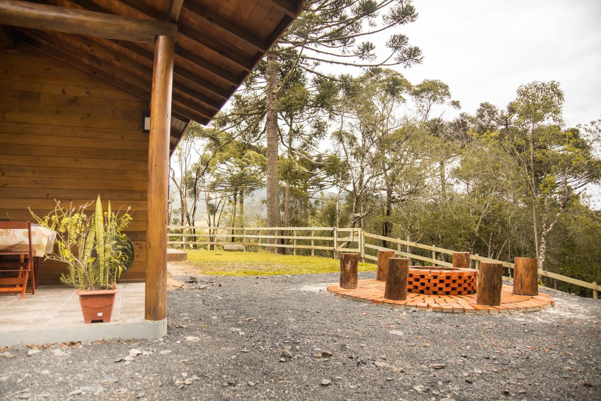 Cabana Com Hidromassagem Bom Retiro  Exteriör bild