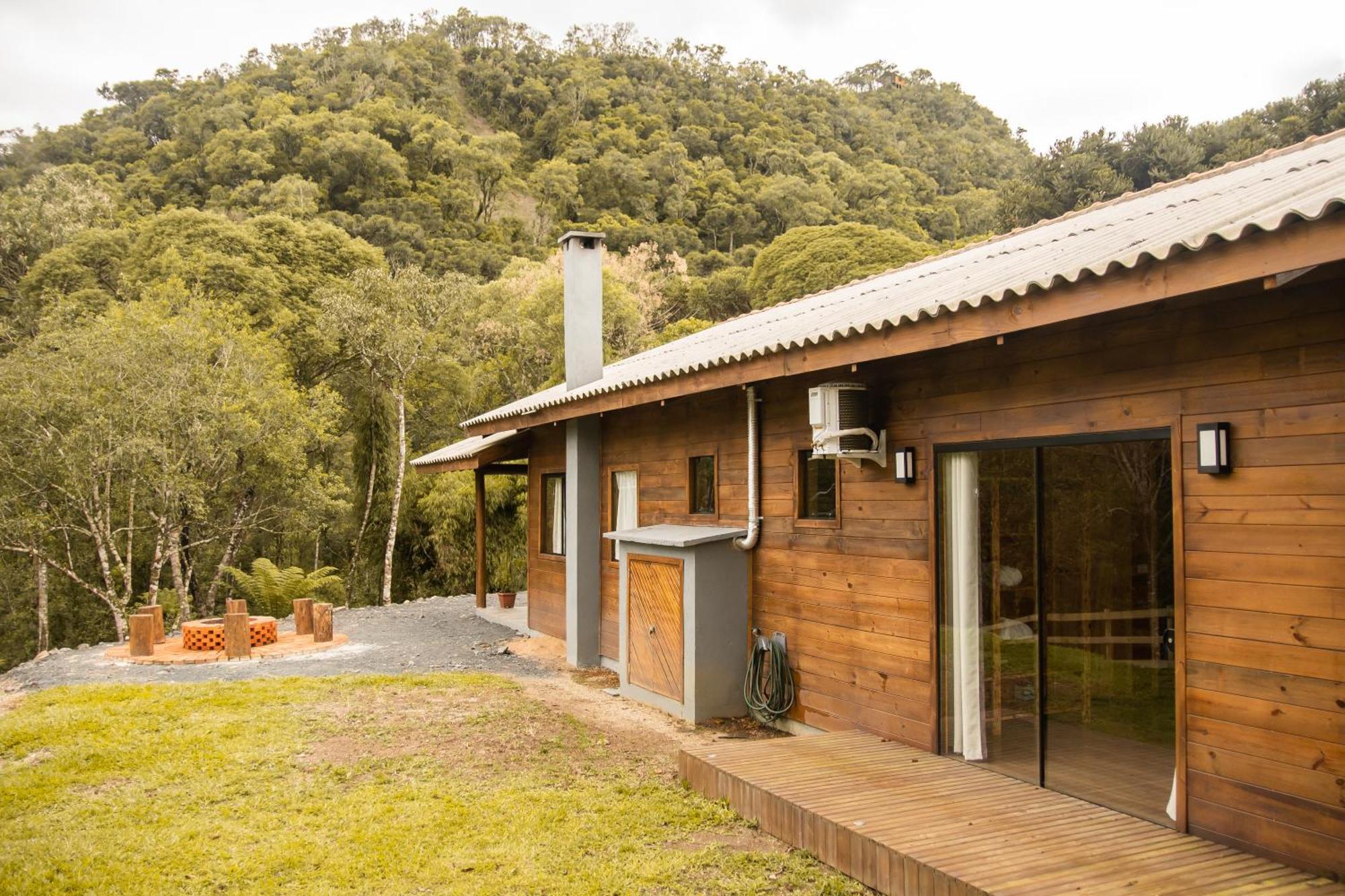 Cabana Com Hidromassagem Bom Retiro  Exteriör bild