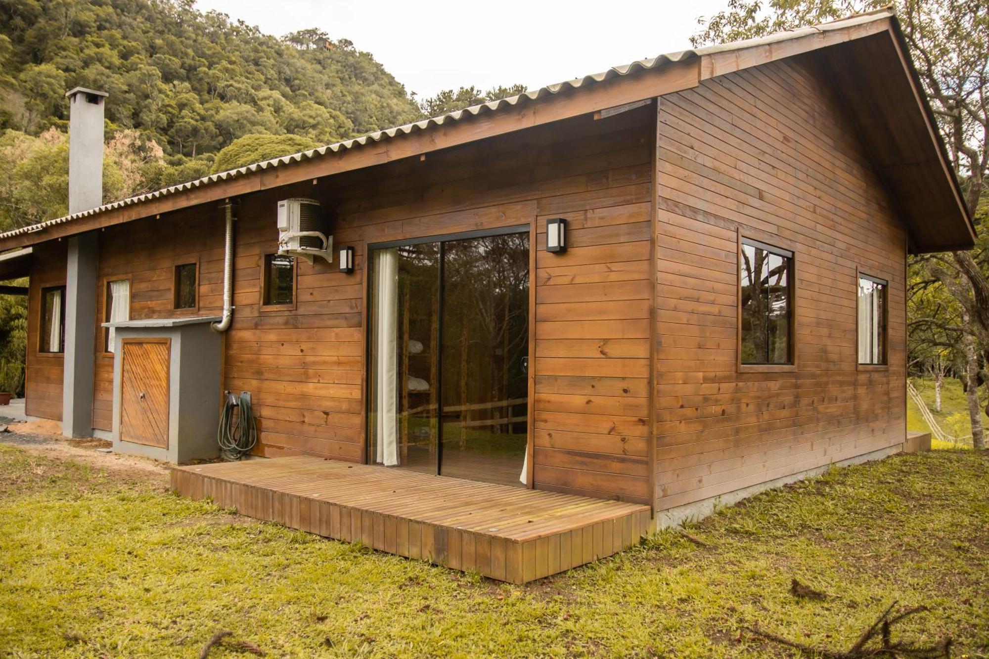 Cabana Com Hidromassagem Bom Retiro  Exteriör bild